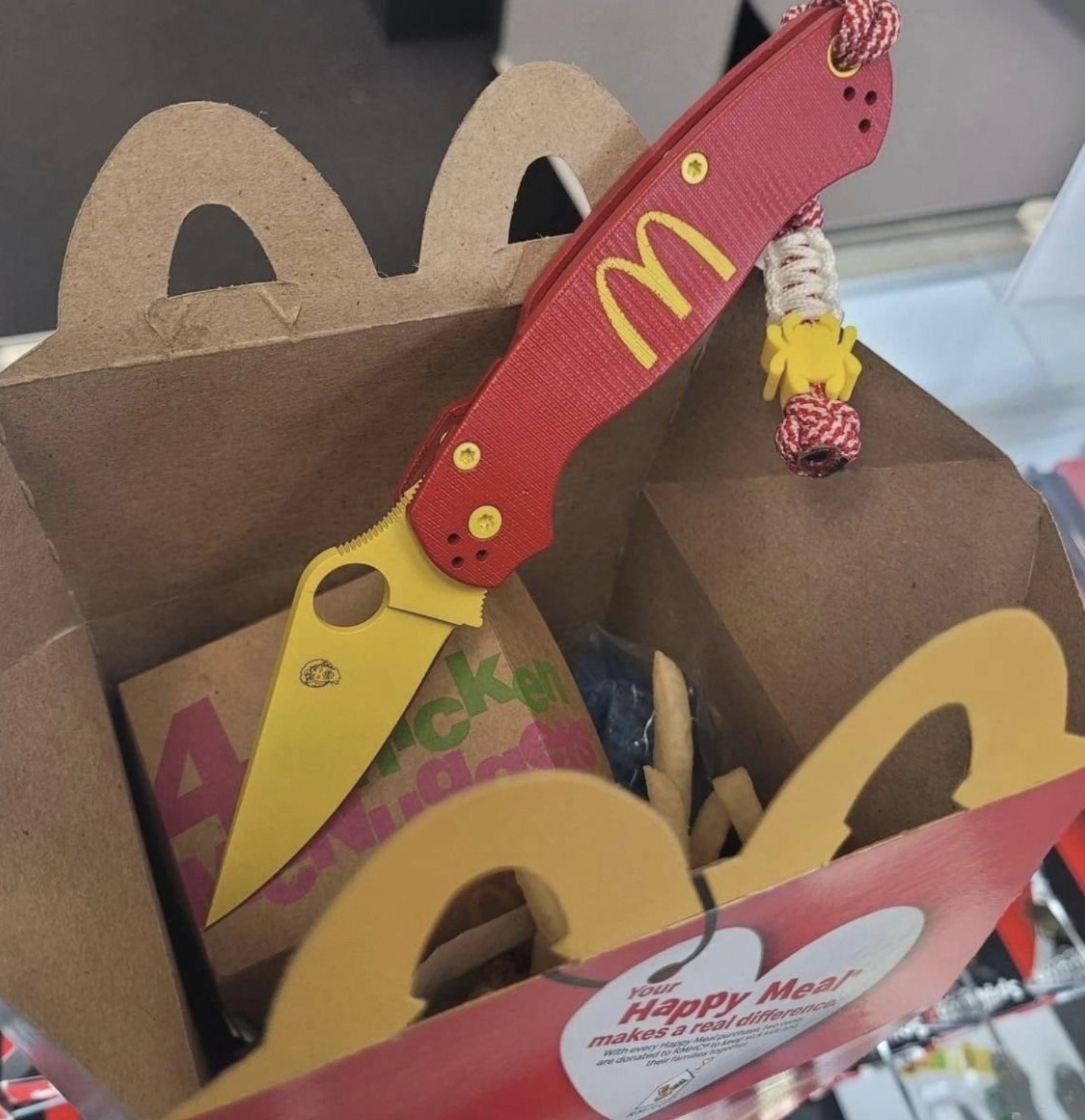 mcdonalds knife - Your Happy Meal makes a real difference with Merc are very d their M